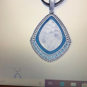 Necklace and matching earrings